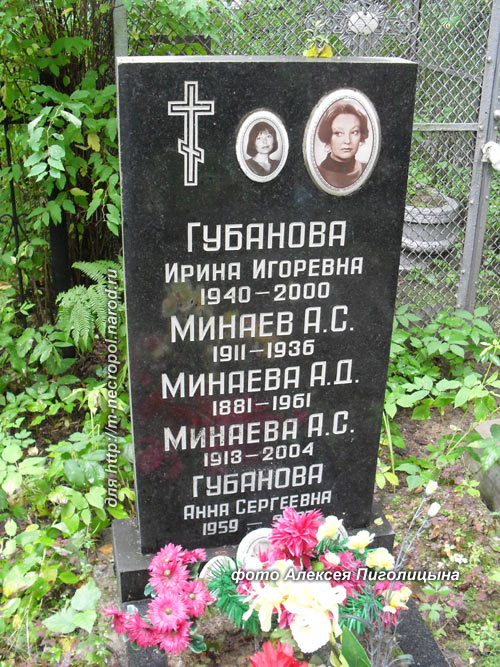 могила И. Губановой, фото Алексея Пиголицына