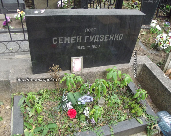 могила С.П. Гудзенко, фото Двамала, вариант 2014 г.