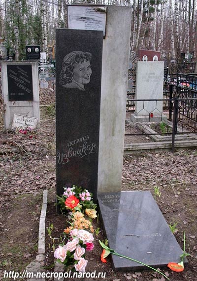 могила И. Извицкой, фото Двамала, 2007 г