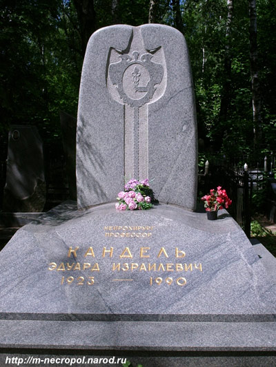 могила Эдуарда Канделя, фото Двамала, 2007 г. 