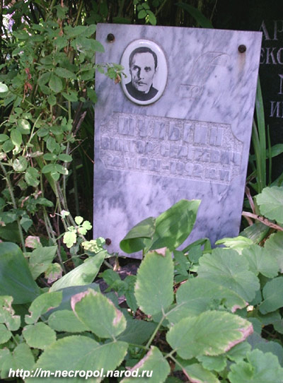 могила Виктора Шульгина, фото Двамала, 21.7.07 г. 